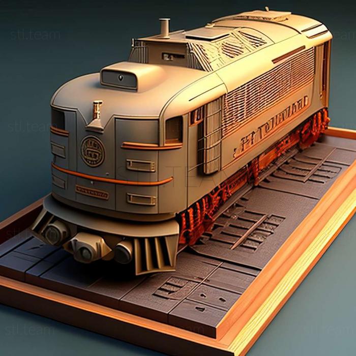 3D model Trainz Simulator 2010 Engineers Edition game (STL)